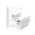 Блок універсальний підзарядний 2в1 MEDICA+ USB/Type-C (White)