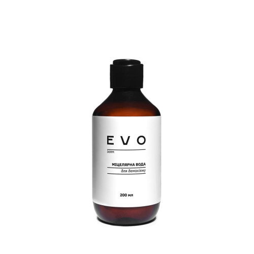 EVO derm Міцелярна вода для демакіяжу, 200 мл.