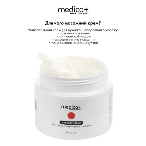 Масажний крем для тіла MEDICA+ Massage cream