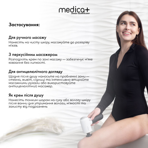 Масажний крем для тіла MEDICA+ Massage cream