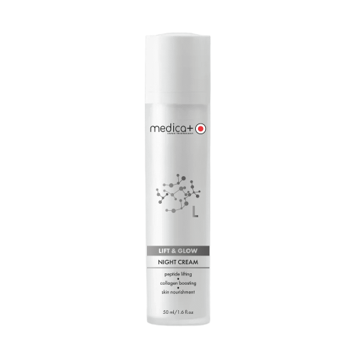 Нічний крем для обличчя з ліфтинг-ефектом MEDICA+ Lift & Glow Night Cream (50 мл)
