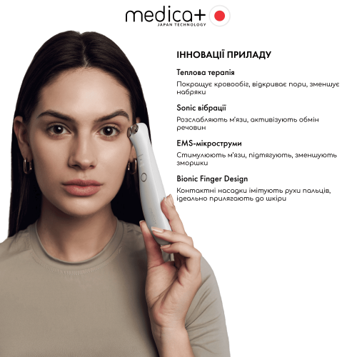 Мікрострумовий ліфтінг-масажер для очей MEDICA+ Eye Lifting 2.0