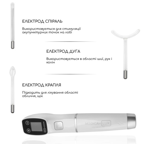 Апарат Дарсонваль MEDICA+ Lux Darsoline 8.0 Case (Japan)