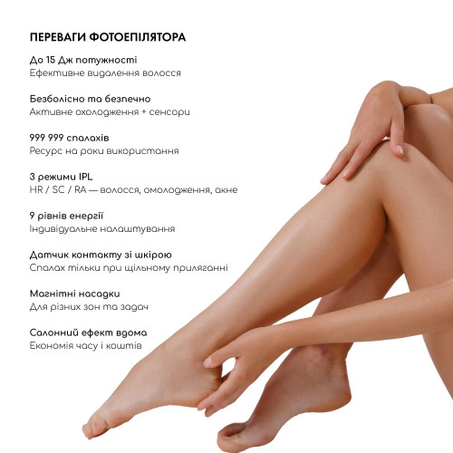 Фотоепілятор охолоджуючий HairСleaner ICE 9.0