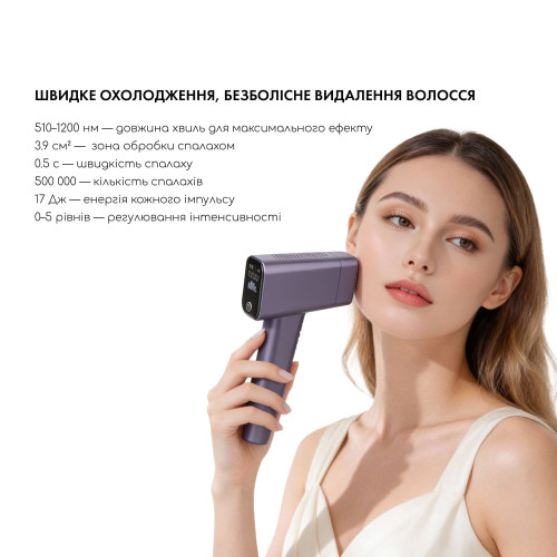 Фотоепілятор охолоджуючий ICE PRO 10X