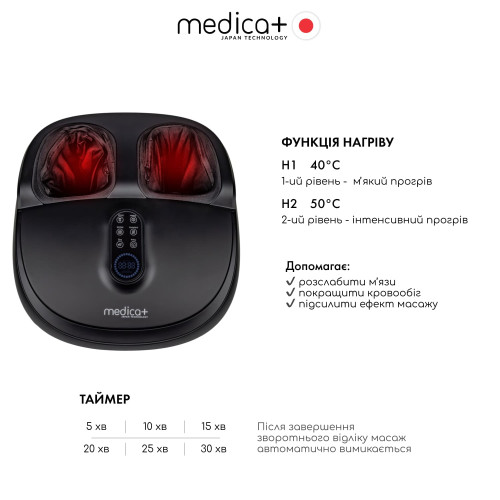Масажер для ніг MEDICA+ FootMass 8.0 (Japan)