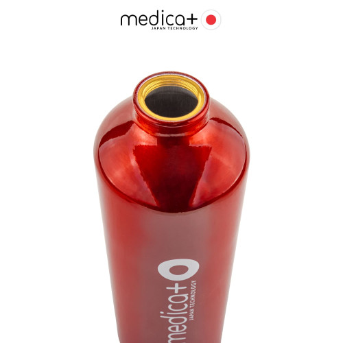 Пляшка Алюмінієва MEDICA+ WaterControl RED