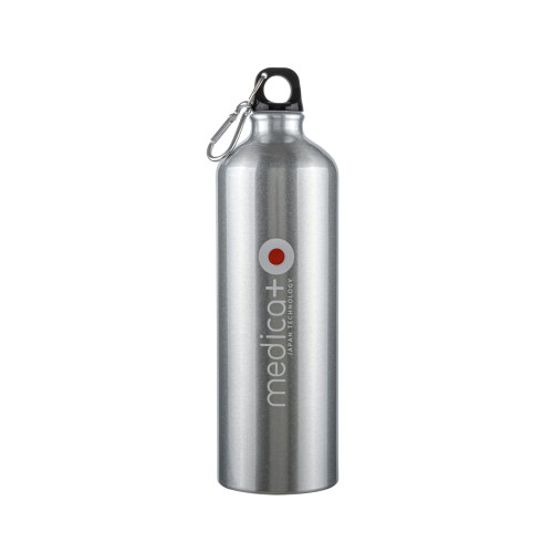 Пляшка Алюмінієва MEDICA+ WaterControl SILVER