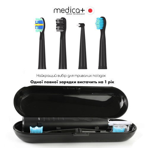 Ультразвукова зубна щітка MEDICA+ PROBRUSH 8.0 Black Ультразвукова зубна щітка MEDICA+ PROBRUSH 8.0 Black