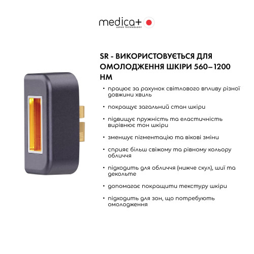 Насадки для омолодження шкіри та лікування акне MEDICA+ ICE PRO 10X +2 Насадки для омолодження шкіри та лікування акне MEDICA+ ICE PRO 10X +2