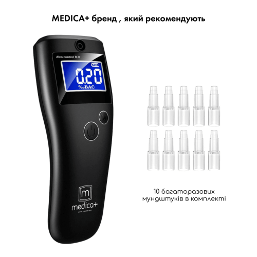 АЛКОТЕСТЕР – АЛКОМЕТР MEDICA+ ALCO CONTROL 8.0 (ЯПОНІЯ)