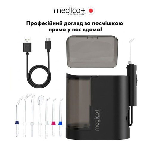 Стаціонарний іригатор MEDICA+ PROWATER STATION 8.0 Black