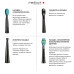 Ультразвукова зубна щітка MEDICA+ PROBRUSH 8.0 Black + Насадки + Відбілююча зубна паста MEDICA+ Sonic-Carbon - фото №6