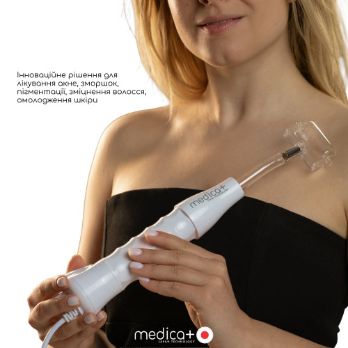 Портативний дарсонваль MEDICA+ DARSOLINE 7.0 + Суспензія Skin-Balancing